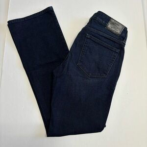 Lucky Brand Lolita Boot Jeans Women’s 4/27 Blue Dark Wash 31” Inseam Solid